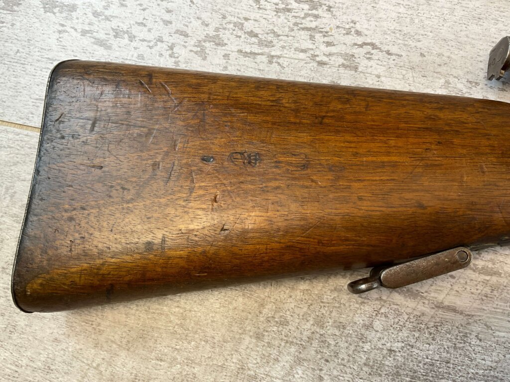 AMBERG GEW1888/95 COMMISSION 8X57 BOLT ACTION RIFLE, JAMES EARL JONES "FAVORITES" COLLECTION, ANTIQUE #5-11077