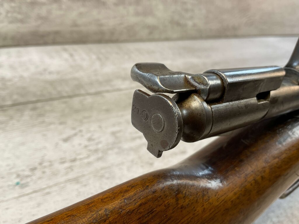 AMBERG GEW1888/95 COMMISSION 8X57 BOLT ACTION RIFLE, JAMES EARL JONES "FAVORITES" COLLECTION, ANTIQUE #5-11077