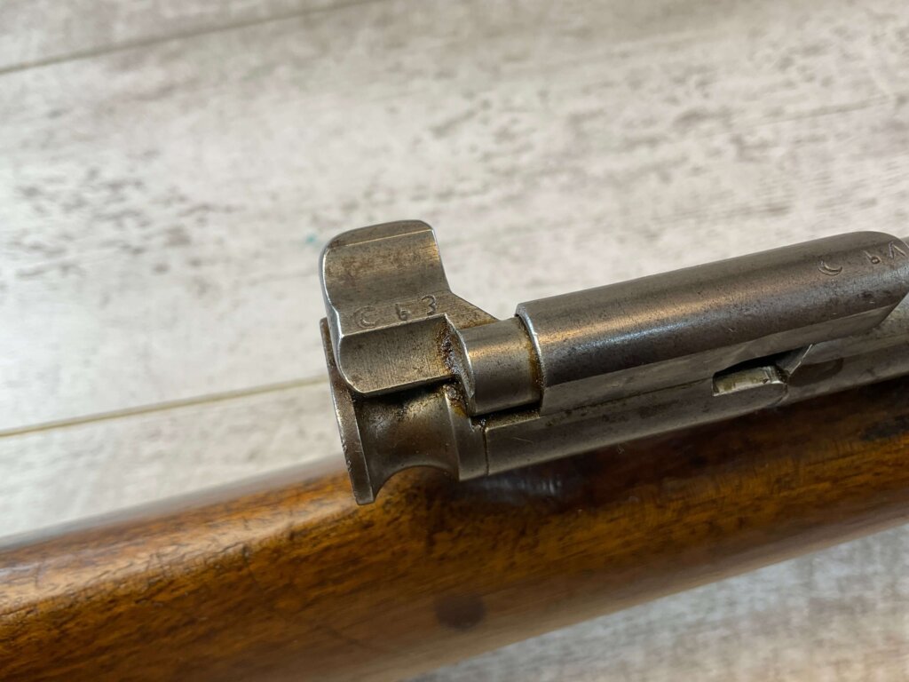 AMBERG GEW1888/95 COMMISSION 8X57 BOLT ACTION RIFLE, JAMES EARL JONES "FAVORITES" COLLECTION, ANTIQUE #5-11077