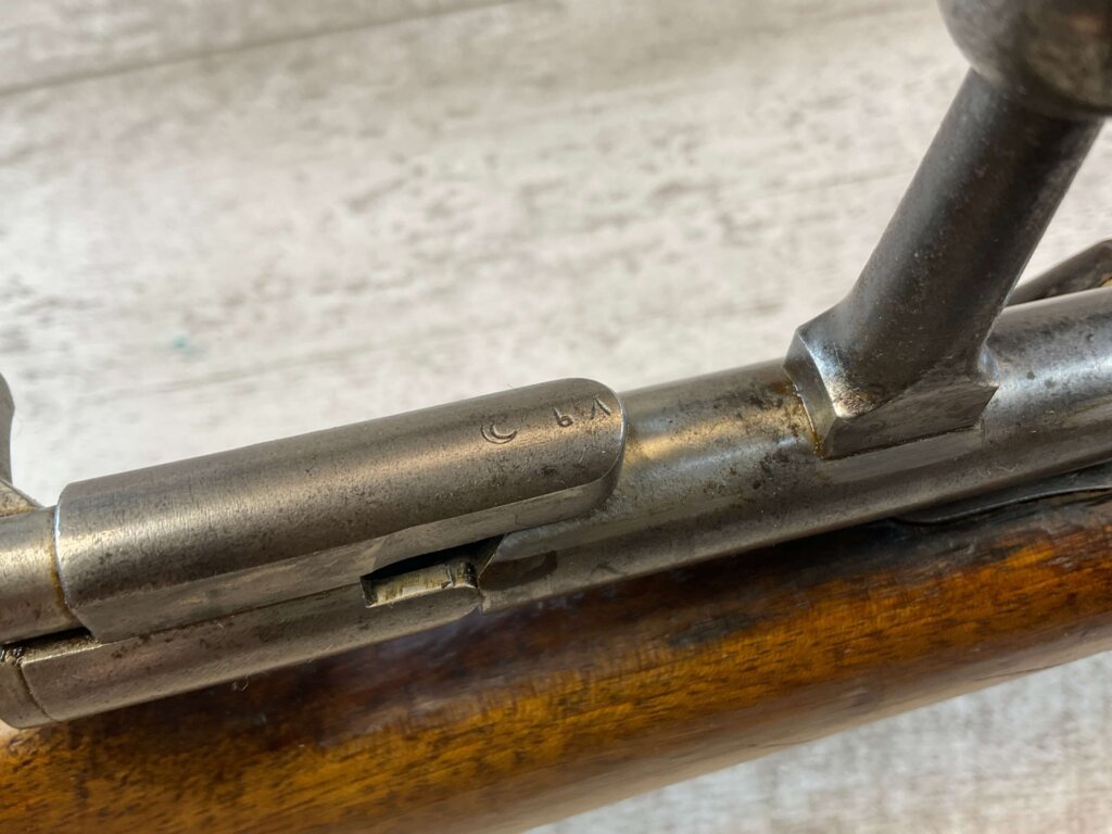 AMBERG GEW1888/95 COMMISSION 8X57 BOLT ACTION RIFLE, JAMES EARL JONES "FAVORITES" COLLECTION, ANTIQUE #5-11077