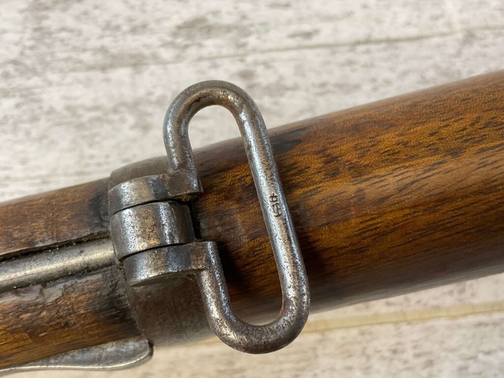 AMBERG GEW1888/95 COMMISSION 8X57 BOLT ACTION RIFLE, JAMES EARL JONES "FAVORITES" COLLECTION, ANTIQUE #5-11077