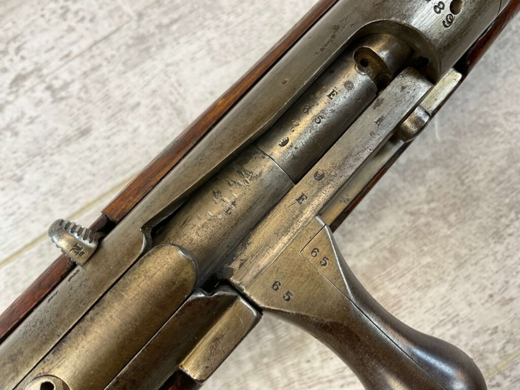 DUTCH M1871 BEAUMONT SINGLE SHOT BOLT ACTION INFANTRY RIFLE, FROM THE JAMES EARL JONES "FAVORITES" COLLECTION, ANTIQUE #5-11078