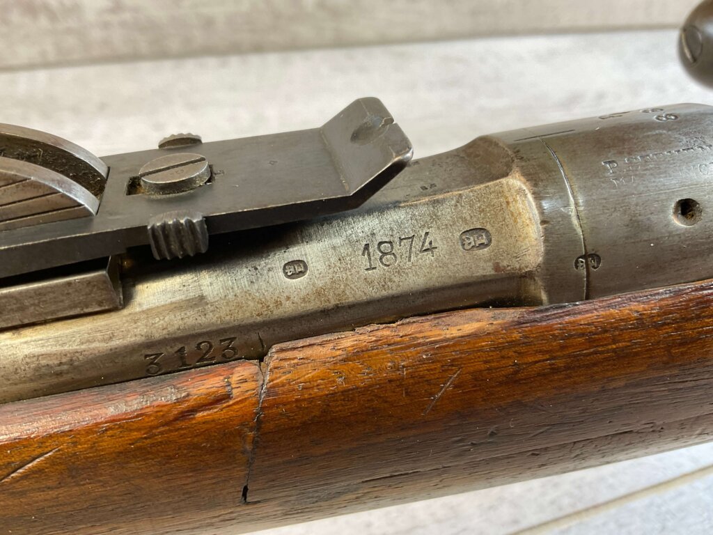 DUTCH M1871 BEAUMONT SINGLE SHOT BOLT ACTION INFANTRY RIFLE, FROM THE JAMES EARL JONES "FAVORITES" COLLECTION, ANTIQUE #5-11078