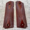 ED BROWN PRODUCTS COCOBOLO GOVT. 1911 GRIPS, JAMES EARL JONES COLLECTION #5-11667