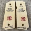 TRU IVORY BY BAR S GRIPS 1911 GRIPS, JAMES EARL JONES COLLECTION #5-11668