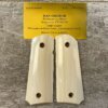 DAN CHESIAK HANDMADE COMMANDER 1911 REAL IVORY GRIPS, JAMES EARL JONES COLLECTION #5-11669