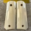 DAN CHESIAK HANDMADE COMMANDER 1911 REAL IVORY GRIPS, JAMES EARL JONES COLLECTION #5-11669
