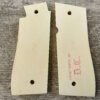 DAN CHESIAK HANDMADE 1911 COMPACT/OFFICER REAL IVORY GRIPS, JAMES EARL JONES COLLECTION #5-11671