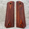 HERRETT 1911 CUSTOM ROSEWOOD GRIPS, JAMES EARL JONES COLLECTION #5-11697