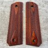 HERRETT 1911 CUSTOM ROSEWOOD GRIPS, JAMES EARL JONES COLLECTION #5-11697