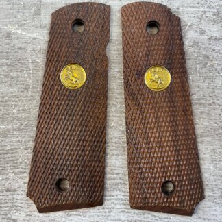 COLT GOLD MEDALLION 1911 WOOD GRIPS, JAMES EARL JONES COLLECTION #5-11698