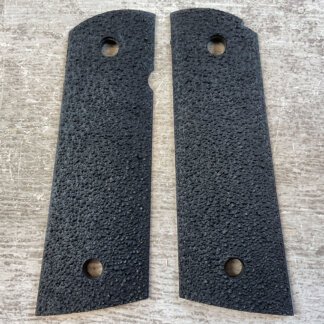 ERGO XT 1911 SQUARE BOTTOM BLACK RIGID GRIPS, JAMES EARL JONES COLLECTION #5-11699