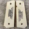 THE BOONE TRADING CO. 1911 SIMULATED IVORY GRIPS, JAMES EARL JONES COLLECTION #5-11718