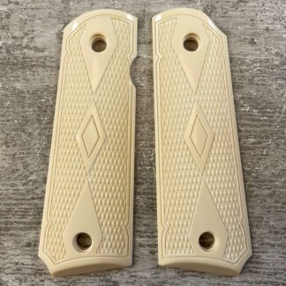 THE BOONE TRADING CO. 1911 SIMULATED IVORY GRIPS, JAMES EARL JONES COLLECTION #5-11719