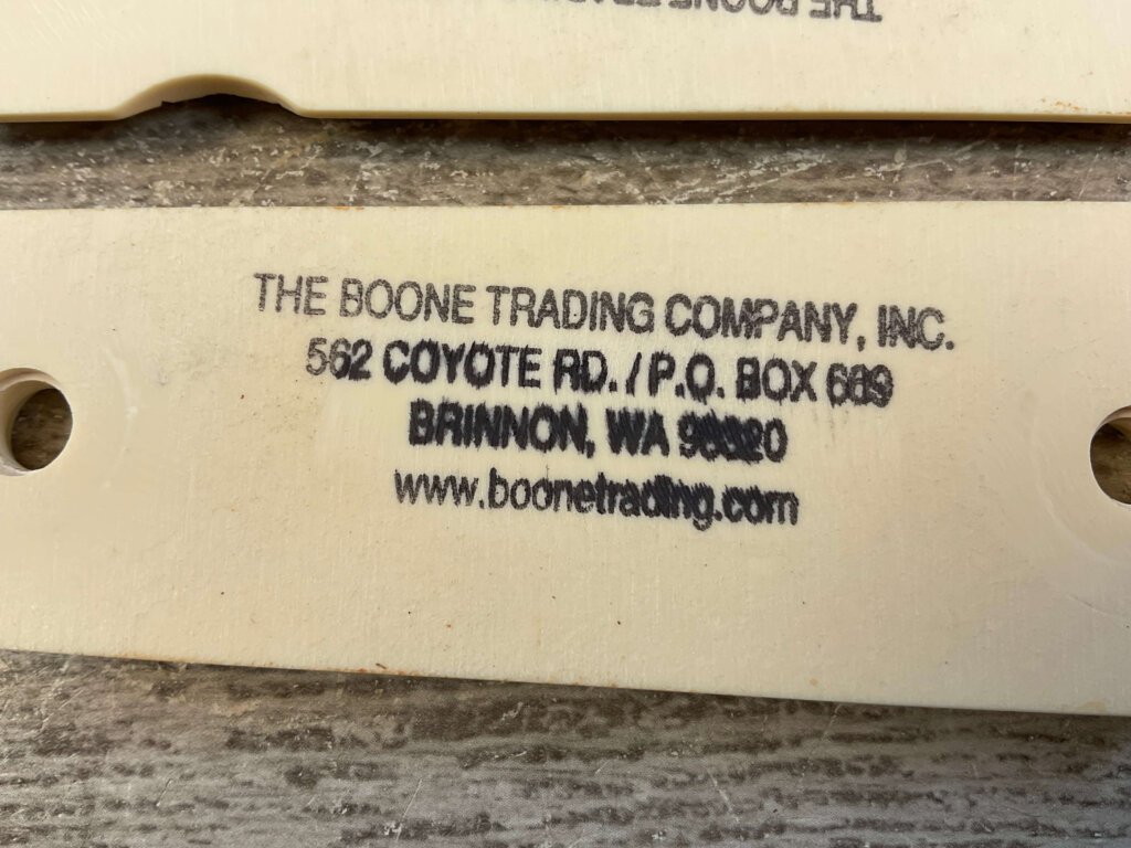 THE BOONE TRADING CO. 1911 SIMULATED IVORY GRIPS, JAMES EARL JONES COLLECTION #5-11719