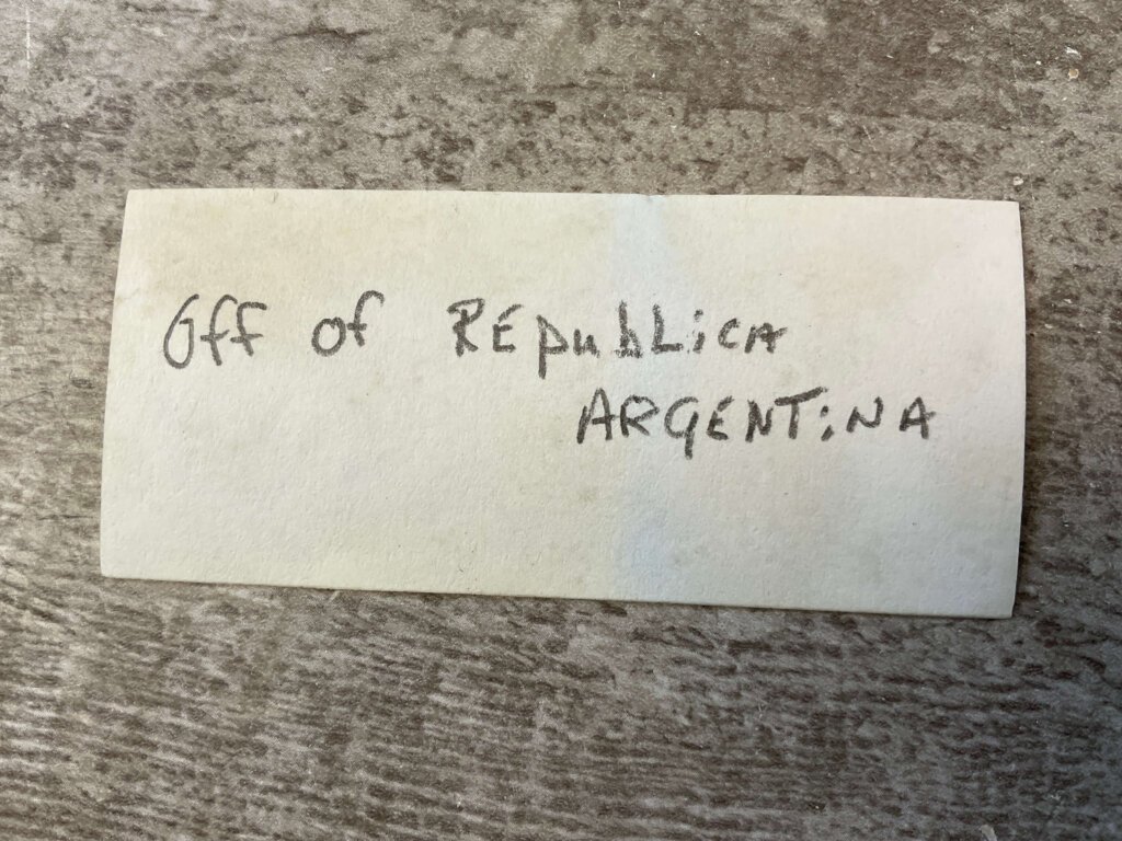 ARGENTINE 1911 BLACK WOOD GRIPS, JAMES EARL JONES COLLECTION #5-11722