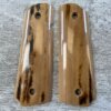 UNKNOWN MAKER MAMMOTH IVORY 1911 GRIPS, JAMES EARL JONES COLLECTION #5-11723