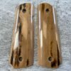 UNKNOWN MAKER MAMMOTH IVORY 1911 GRIPS, JAMES EARL JONES COLLECTION #5-11723