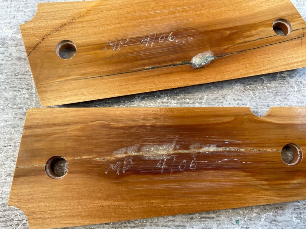 UNKNOWN MAKER MAMMOTH IVORY 1911 GRIPS, JAMES EARL JONES COLLECTION #5-11723