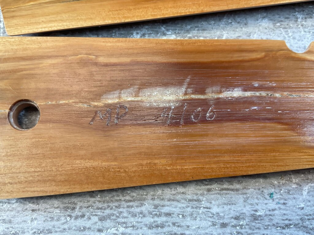 UNKNOWN MAKER MAMMOTH IVORY 1911 GRIPS, JAMES EARL JONES COLLECTION #5-11723