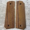 REPRODUCTION 1911 WOODEN GRIPS, JAMES EARL JONES COLLECTION #5-11725