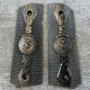 U.S. MARINE CORPS 1911 PEWTER GRIPS, JAMES EARL JONES COLLECTION #5-11728