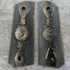 U.S. MARINE CORPS 1911 PEWTER GRIPS, JAMES EARL JONES COLLECTION #5-11728