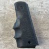 HOGUE 1911 FULL SIZE BLACK RUBBER GRIP W/ FINGER GROOVES, JAMES EARL JONES COLLECTION #5-11732