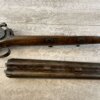 HOLLIS AND SHEATH LONDON 8GA. BLACK POWDER SXS DOUBLE BARREL DAMASCUS SHOTGUN, JAMES EARL JONES "FAVORITES" COLLECTION, ANTIQUE #5-11080