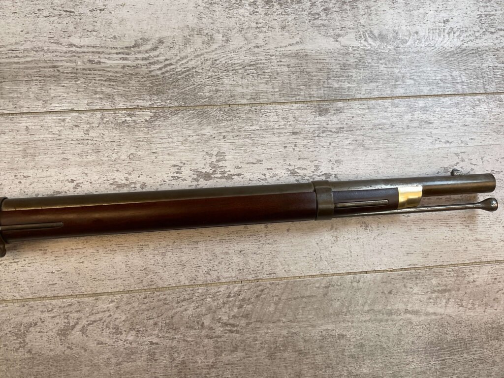 ARMI SPORT CS RICHMOND MODEL 1862 .58 CAL SINGLE SHOT PERCUSSION MUSKET, JAMES EARL JONES "FAVORITES" COLLECTION, ANTIQUE #5-11074