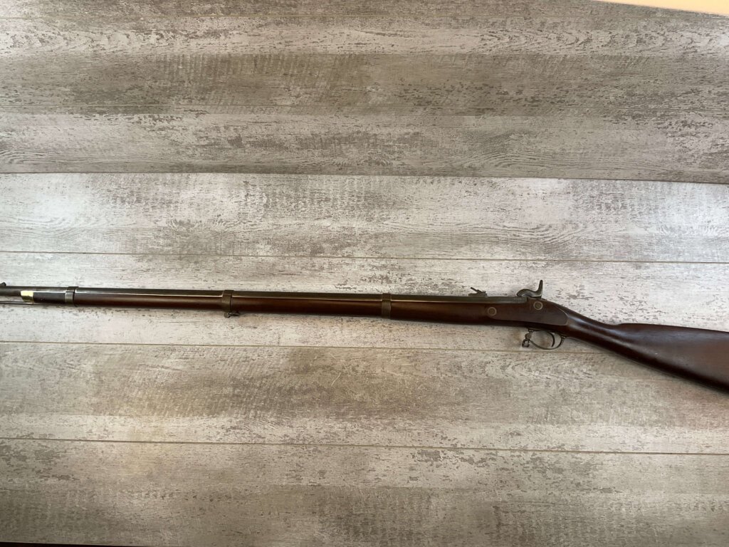 ARMI SPORT CS RICHMOND MODEL 1862 .58 CAL SINGLE SHOT PERCUSSION MUSKET, JAMES EARL JONES "FAVORITES" COLLECTION, ANTIQUE #5-11074