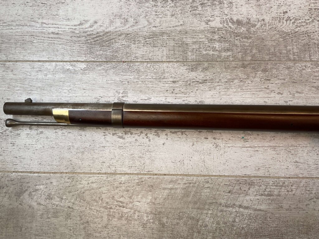 ARMI SPORT CS RICHMOND MODEL 1862 .58 CAL SINGLE SHOT PERCUSSION MUSKET, JAMES EARL JONES "FAVORITES" COLLECTION, ANTIQUE #5-11074