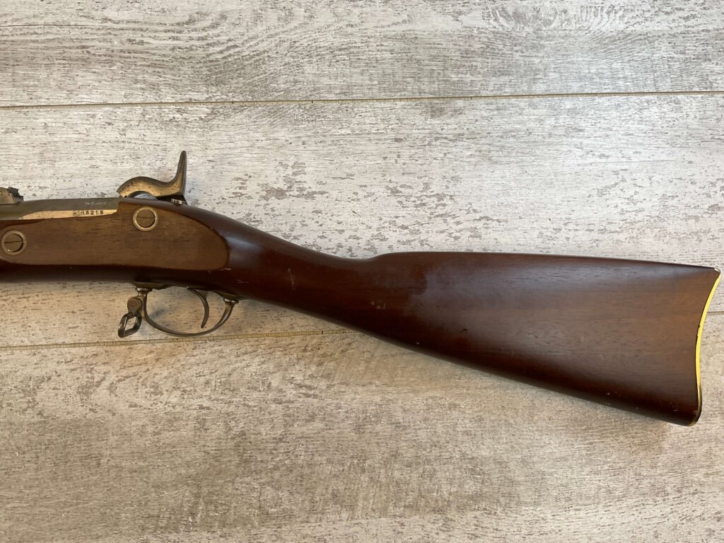 ARMI SPORT CS RICHMOND MODEL 1862 .58 CAL SINGLE SHOT PERCUSSION MUSKET, JAMES EARL JONES "FAVORITES" COLLECTION, ANTIQUE #5-11074