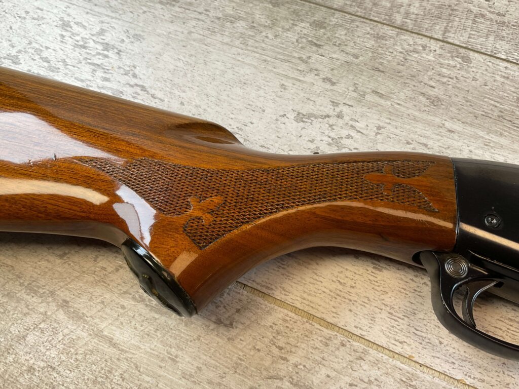 REMINGTON 870 WINGMASTER 12GA PUMP SHOTGUN, JAMES EARL JONES "FAVORITES" COLLECTION #5-11075