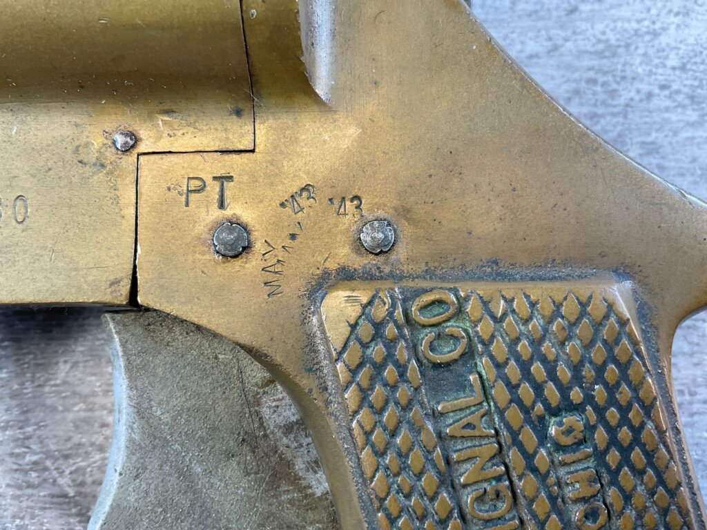 FEDERAL LABORATORIES 37MM RIOT GAS LAUNCHER, JAMES EARL JONES "FAVORITES" COLLECTION #5-11079