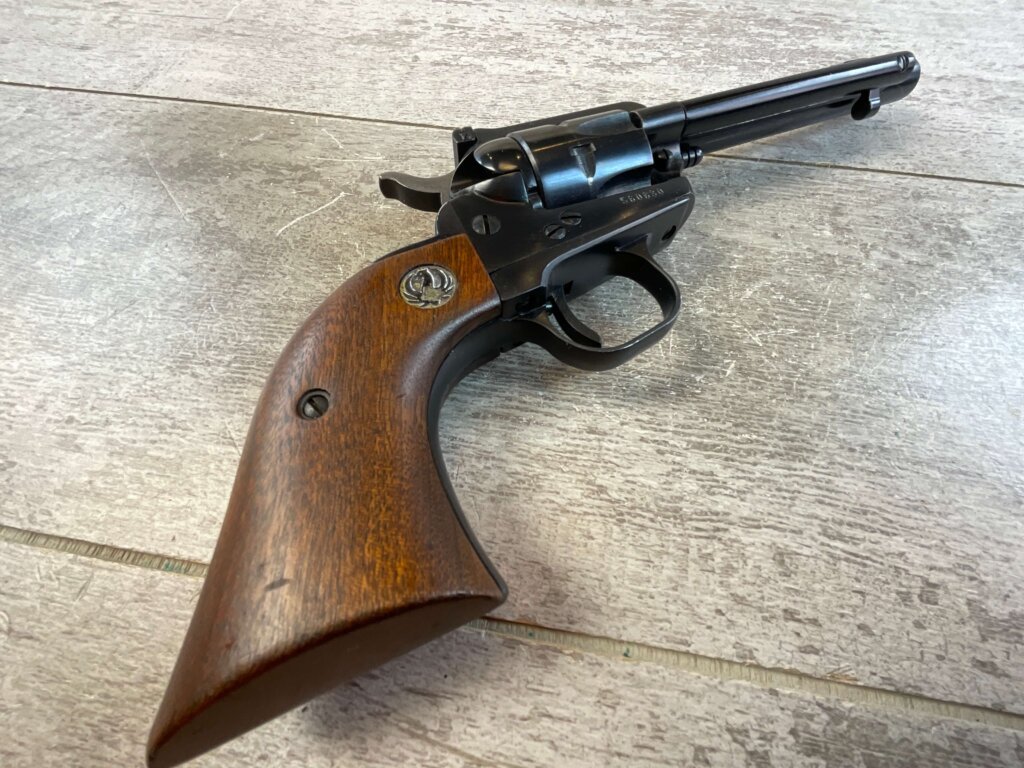 RUGER SINGLE SIX .22LR SINGLE ACTION REVOLVER, #6-04100-DG