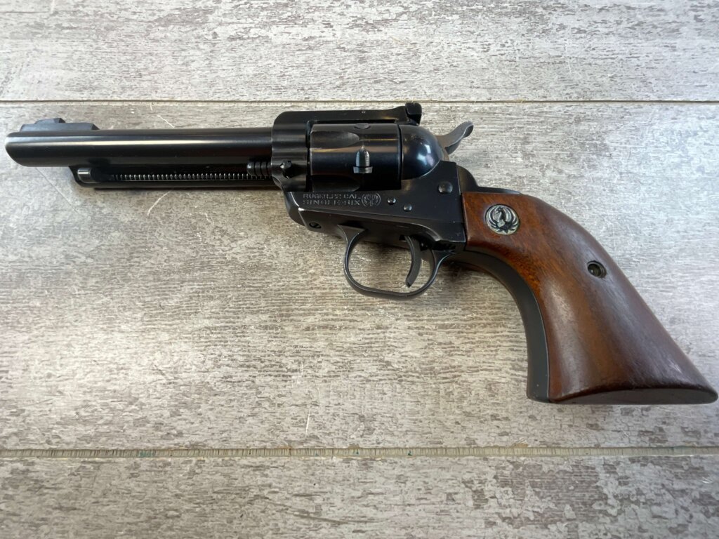 RUGER SINGLE SIX .22LR SINGLE ACTION REVOLVER, #6-04100-DG