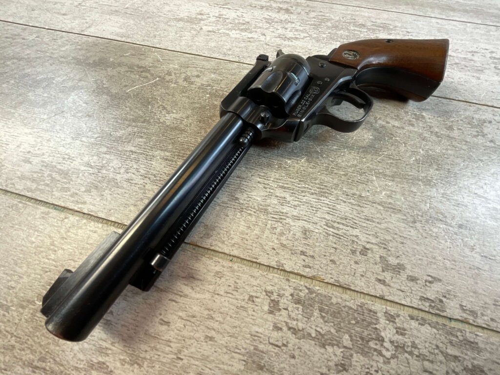 RUGER SINGLE SIX .22LR SINGLE ACTION REVOLVER, #6-04100-DG