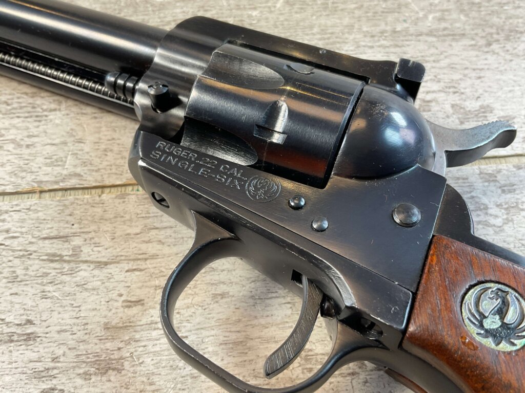 RUGER SINGLE SIX .22LR SINGLE ACTION REVOLVER, #6-04100-DG