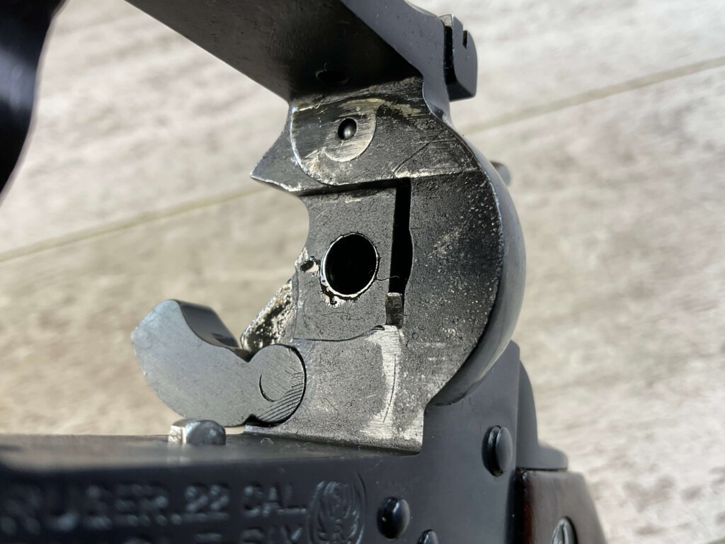 RUGER SINGLE SIX .22LR SINGLE ACTION REVOLVER, #6-04100-DG