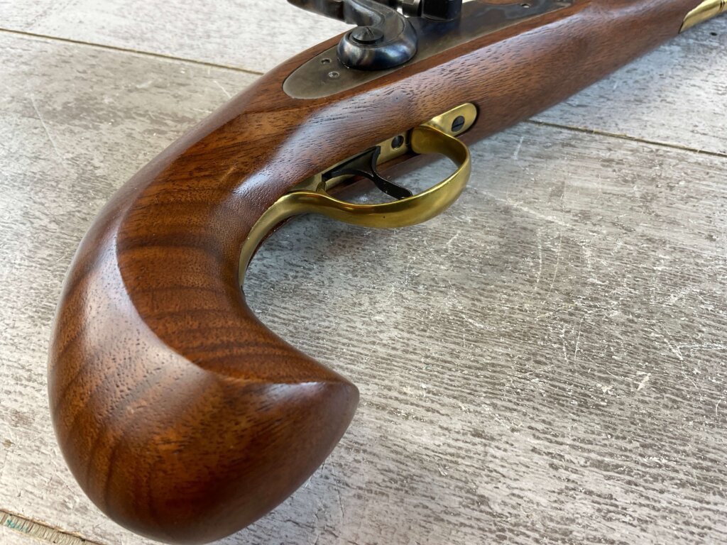 PEDERSOLI .54 CAL KENTUCKY PERCUSSION PISTOL, MINTY & ANTIQUE #6-04102-DG