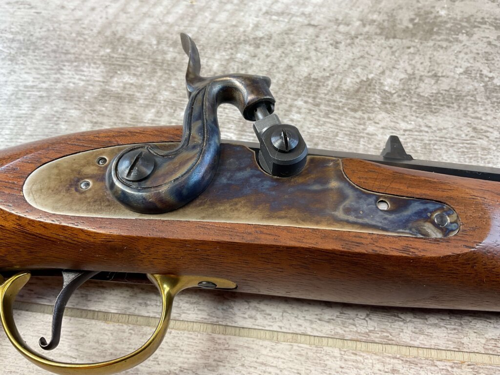 PEDERSOLI .54 CAL KENTUCKY PERCUSSION PISTOL, MINTY & ANTIQUE #6-04102-DG