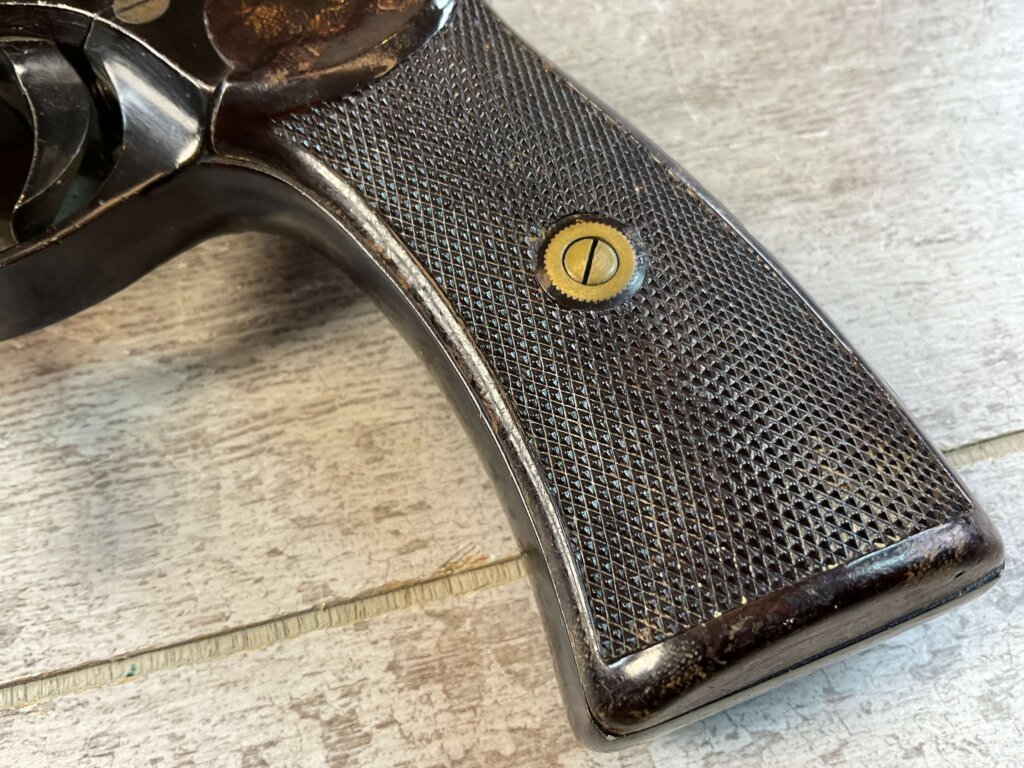 KRIEGHOFF LUFTWAFFE DOUBLE BARREL FLIEGER LEUCHTPISTOLE L. 1942 FZS CODED FLARE PISTOL