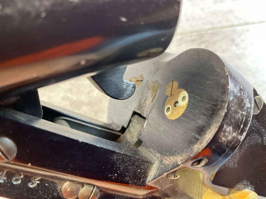 KRIEGHOFF LUFTWAFFE DOUBLE BARREL FLIEGER LEUCHTPISTOLE L. 1942 FZS CODED FLARE PISTOL