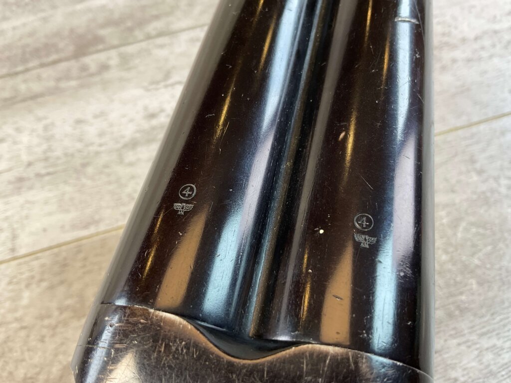 KRIEGHOFF LUFTWAFFE DOUBLE BARREL FLIEGER LEUCHTPISTOLE L. 1942 FZS CODED FLARE PISTOL