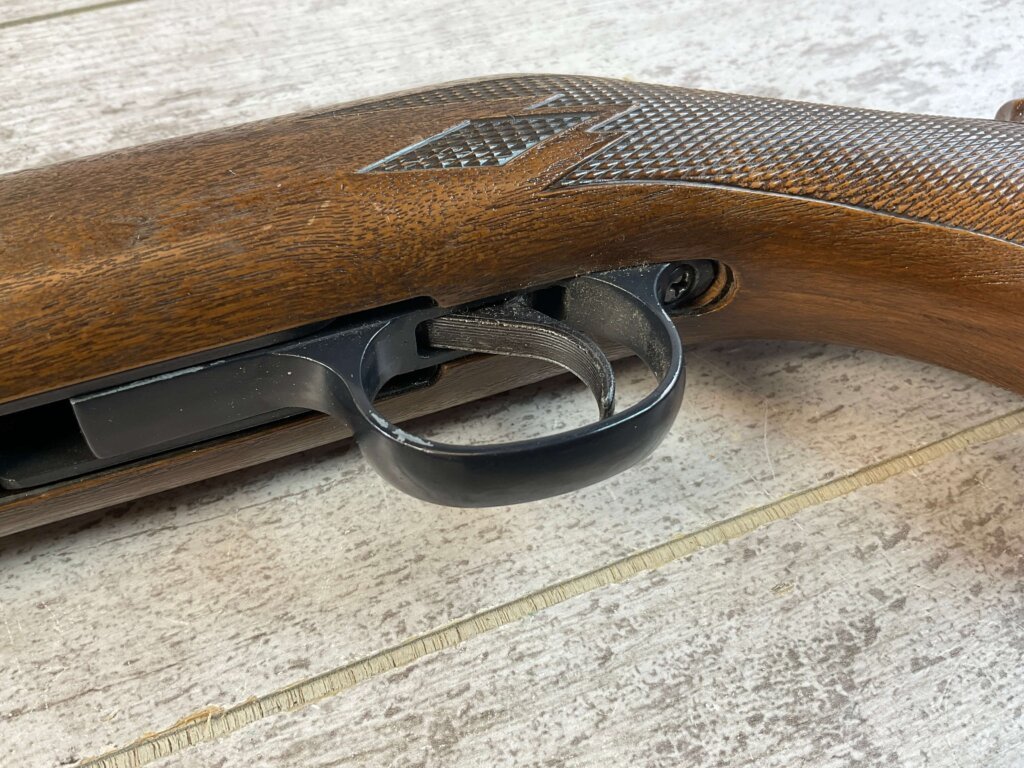 DAISY & HEDDON VL .22 CAL CASELESS PUMP RIFLE W/AMMO, JAMES EARL JONES "FAVORITES" COLLECTION, RARE #5-11081