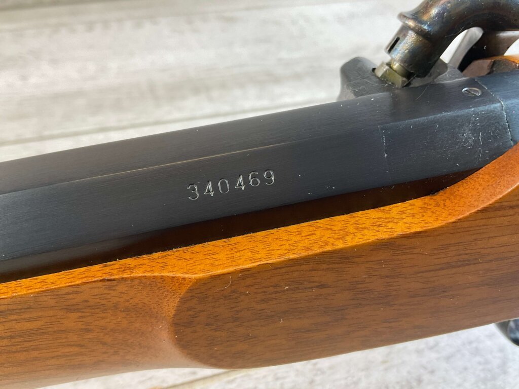 THOMPSON CENTER RENEGADE .54 CAL PERCUSSION RIFLE, ANTIQUE #6-04103