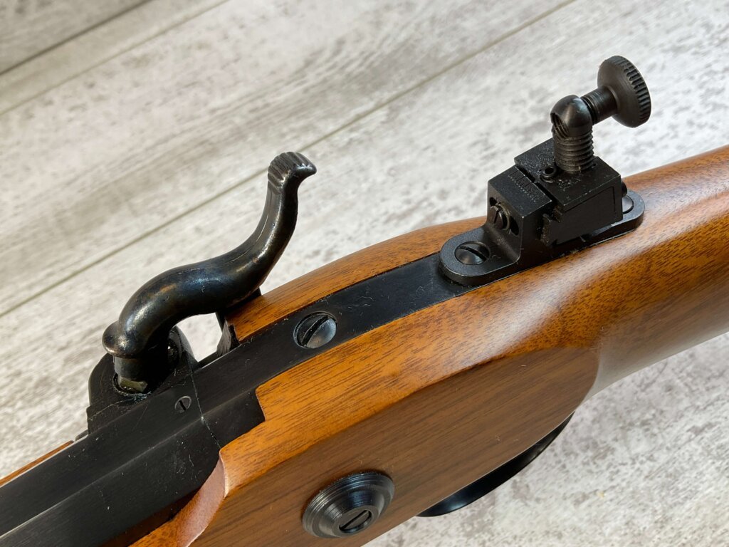 THOMPSON CENTER RENEGADE .54 CAL PERCUSSION RIFLE, ANTIQUE #6-04103