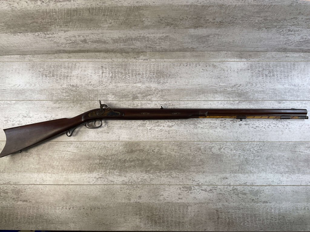 LYMAN GREAT PLAINS .54 CAL PERCUSSION RIFLE, ANTIQUE #6-04104