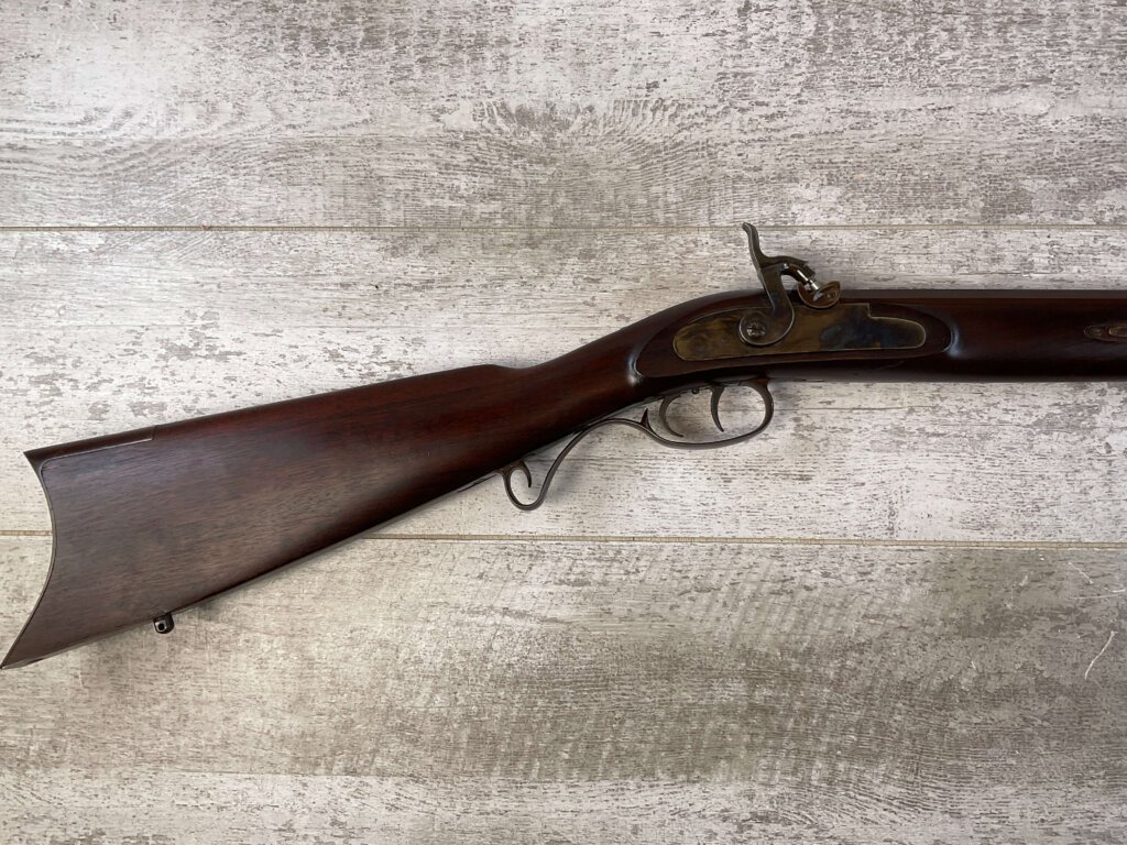 LYMAN GREAT PLAINS .54 CAL PERCUSSION RIFLE, ANTIQUE #6-04104